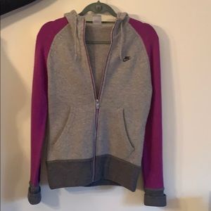 Nike zip hoodie